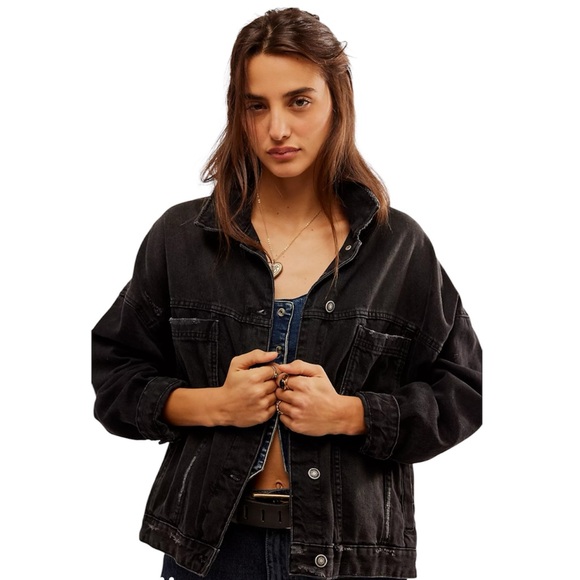 We The Free Jackets & Blazers - We The Free Opal Swing Denim Jacket